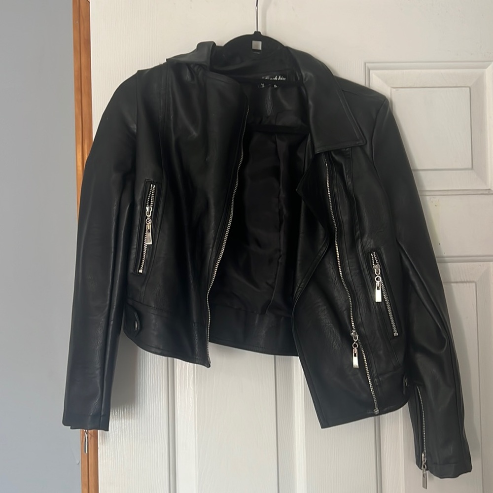 Leather jacket